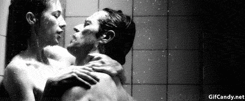 Black White Shower Sex - Wet sex in shower | GifCandy